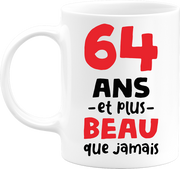 Mug 64 ans et plus beau