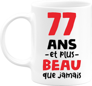 Mug 77 ans et plus beau