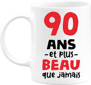 Mug 90 ans et plus beau