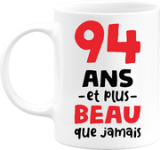Mug 94 ans et plus beau