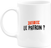 Mug C'est qui le patron