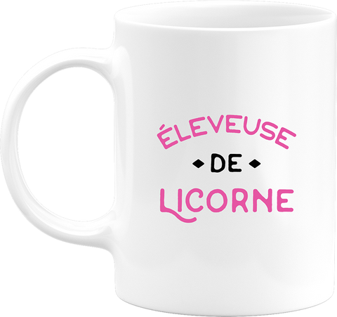 Mug éleveuse de licorne