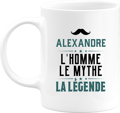 Mug alexandre l'homme le mythe la légende