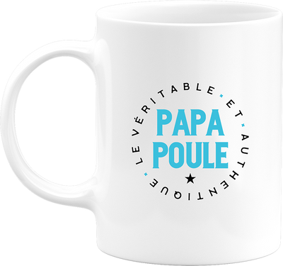 Mug authentique papa poule