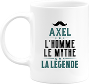 Mug axel l'homme le mythe la légende