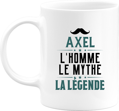 Mug axel l'homme le mythe la légende