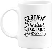 Mug certifié meilleur papa