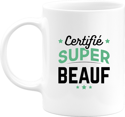 Mug certifié super beauf