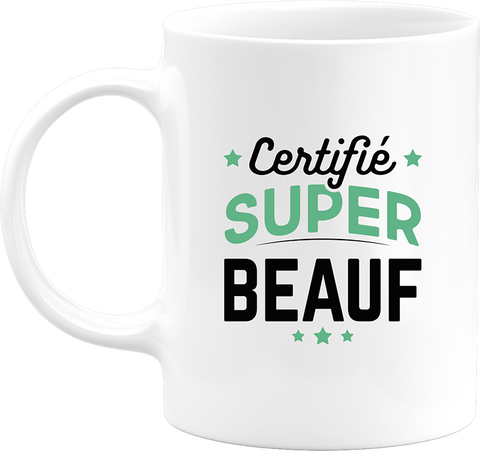Mug certifié super beauf