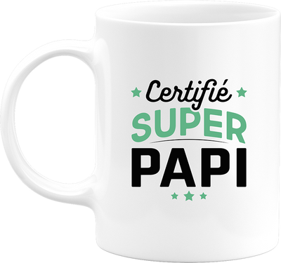 Mug certifié super papi