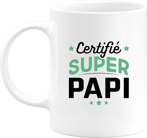 Mug certifié super papi