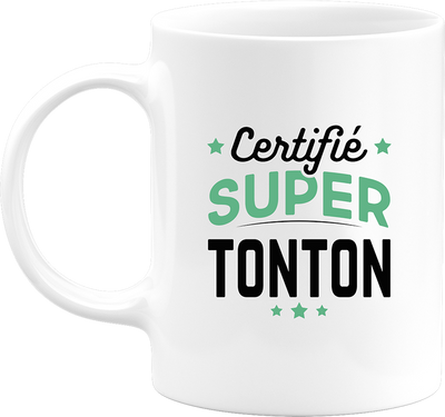 Mug certifié super tonton