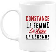 Mug constance la femme la reine la légende