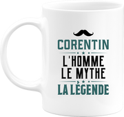 Mug corentin l'homme le mythe la légende