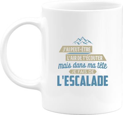 Mug dans ma tête escalade