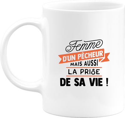 Mug femme d'un pêcheur