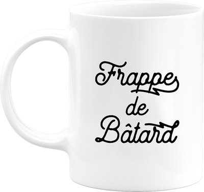 Mug frappe de bâtard
