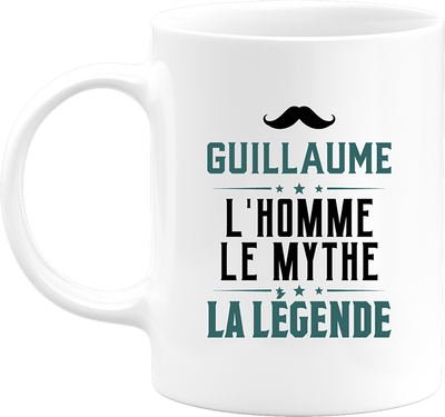 Mug guillaume l'homme le mythe la légende