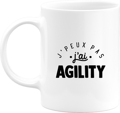 Mug j'peux pas j'ai agility 2