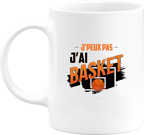 Mug j'peux pas j'ai basket