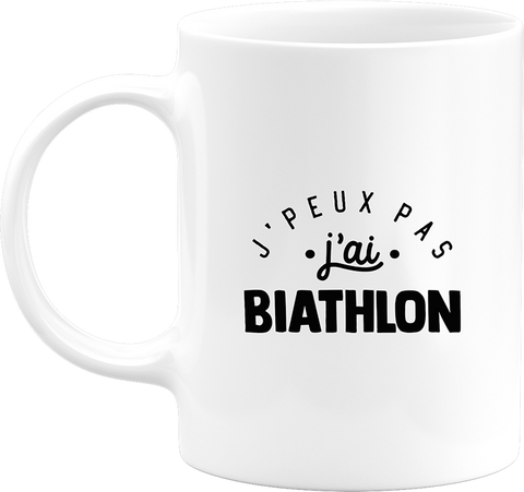 Mug j'peux pas j'ai biathlon 2