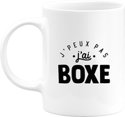 Mug j'peux pas j'ai boxe 2