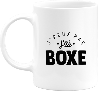 Mug j'peux pas j'ai boxe 2