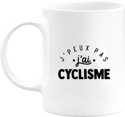 Mug j'peux pas j'ai cyclisme 2