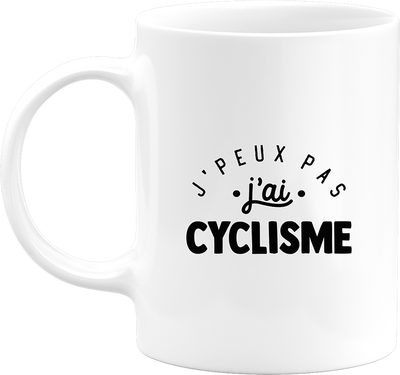 Mug j'peux pas j'ai cyclisme 2
