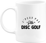 Mug j'peux pas j'ai disc golf 2