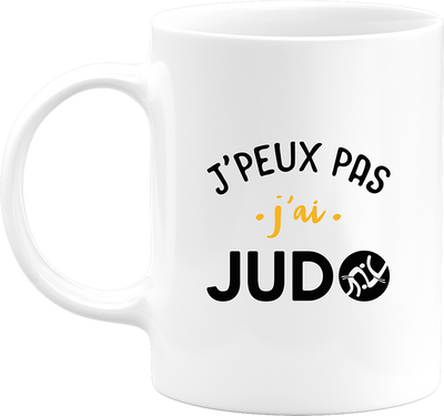 Mug j'peux pas j'ai judo 3