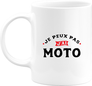 Mug j'peux pas j'ai moto 4