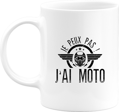 Mug j'peux pas j'ai moto 5