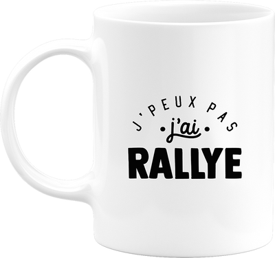 Mug j'peux pas j'ai rallye 2
