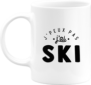 Mug j'peux pas j'ai ski 2