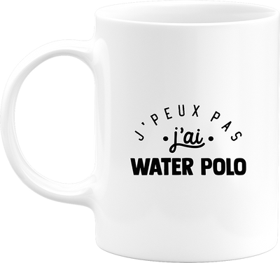 Mug j'peux pas j'ai water polo 2