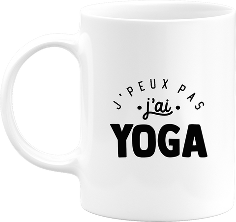 Mug j'peux pas j'ai yoga 3