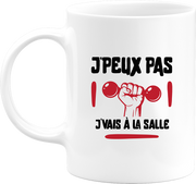 Mug j'peux pas j'vais à la salle