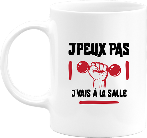 Mug j'peux pas j'vais à la salle