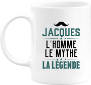Mug jacques l'homme le mythe la légende