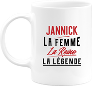 Mug jannick la femme la reine la légende