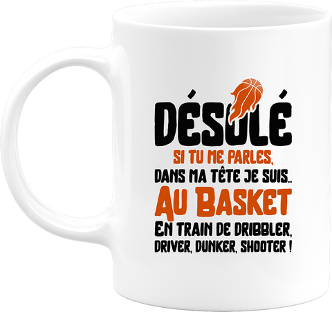 Mug je suis au basket