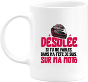 Mug je suis sur ma moto