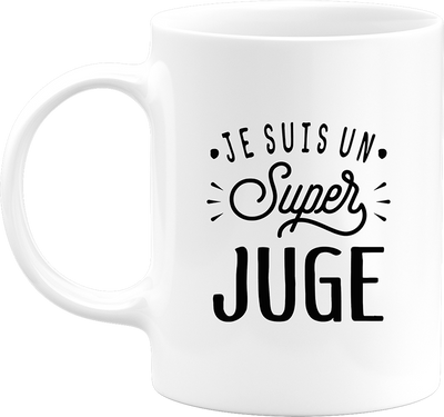 Mug je suis un super juge
