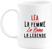 Mug léa la femme la reine la légende