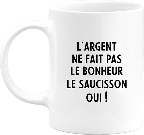 Mug l'argent ne fait pas le bonheur