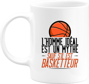 Mug l'homme idéal est basketteur