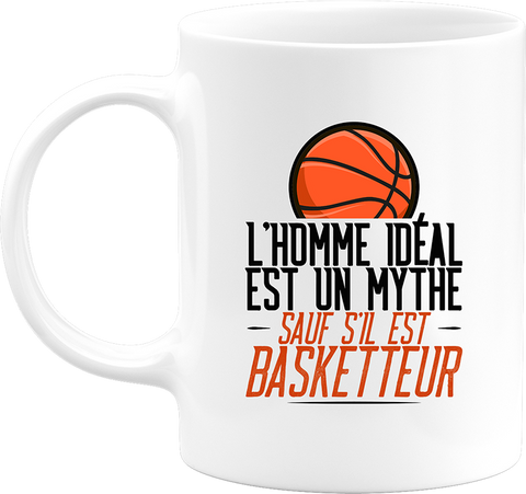 Mug l'homme idéal est basketteur