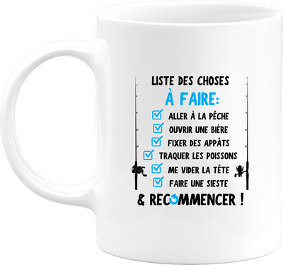 Mug la liste du pêcheur