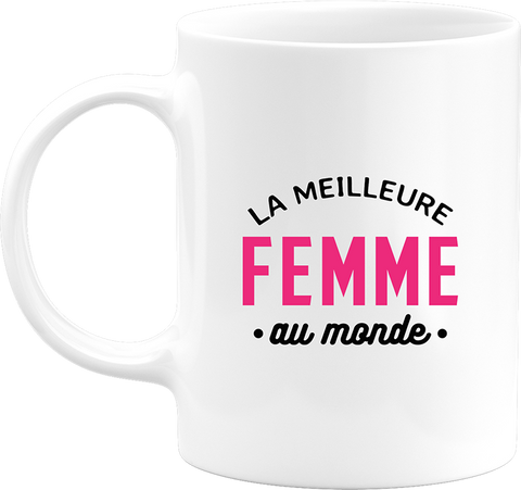Mug la meilleure femme au monde